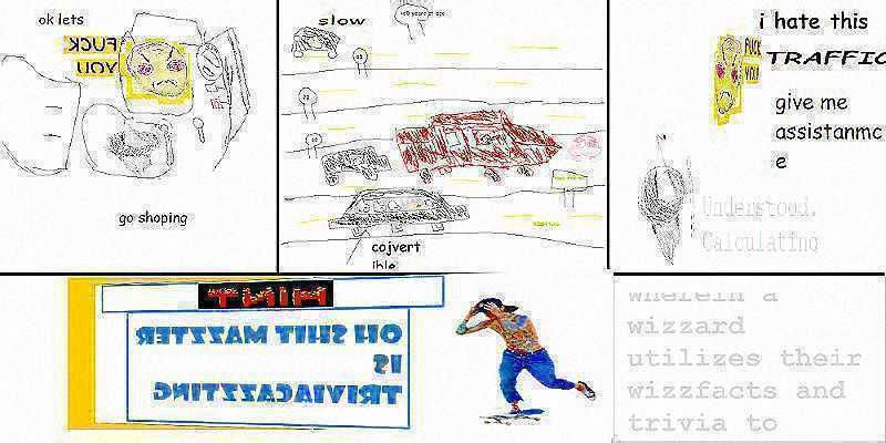 theyre go shoping but struck in traffic