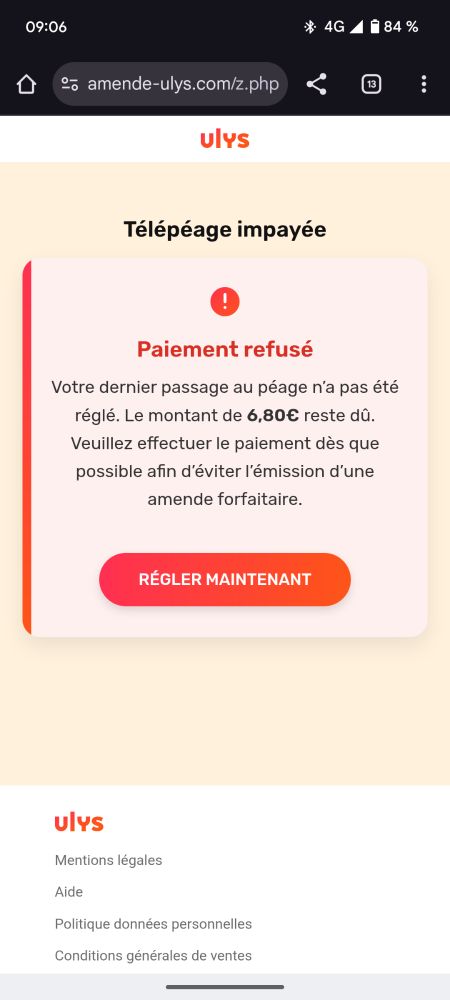 Mince mon paiement a été refusé après avoir rentré le Captcha, vite faut que je regle maintenant