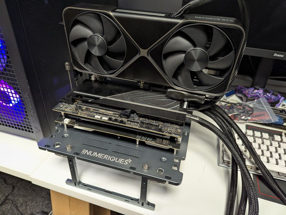 La table de benchmark une fois toutes les options installées.