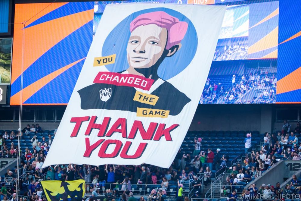 Reign to retire Megan Rapinoe’s #15 jersey on August 25