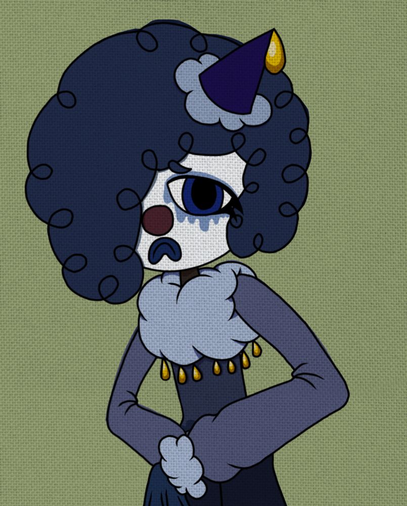 Painting with the same coloring style 