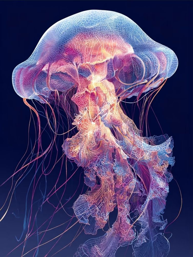 Jellyfish, or sea jellies, are ancient marine invertebrates from the phylum Cnidaria, known for their gelatinous, bell-shaped bodies that vary in size and color. They have long tentacles with stinging cells called nematocysts, which are used for capturing prey and defense.

Found in all oceans, from the Arctic to the Antarctic, jellyfish inhabit diverse marine environments, including coastal waters and deep oceans, and can even survive in brackish waters. They play a vital role in marine ecosystems as both predators and prey, serving as indicators of ocean health and contributing to the study of marine ecology.