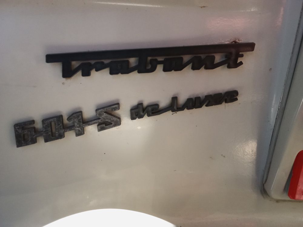 Arrière d'une Trabant 