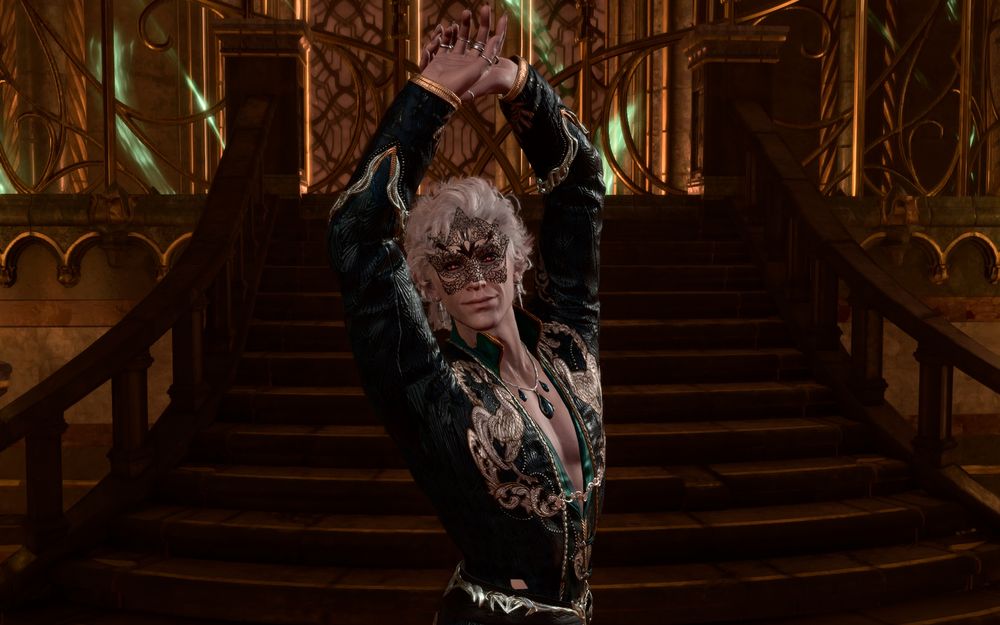 Solo shot of Astarion posing