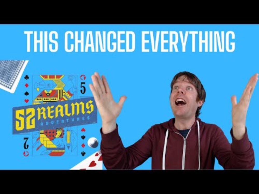 The one realisation that led to an award winning game