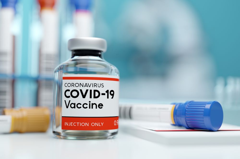 Vaccine vial for COVID-19 
