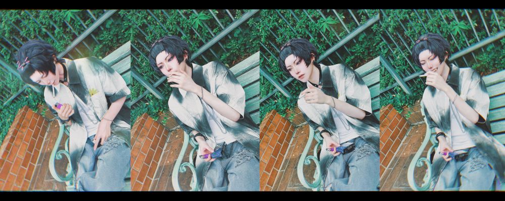 cosplay  佐伯イッテツ/にじさんじ
－海の家コラボ衣装