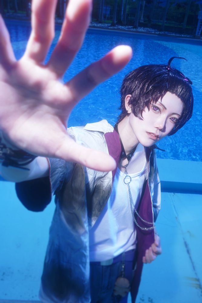 cosplay  佐伯イッテツ／にじさんじ
－海の家コラボ衣装