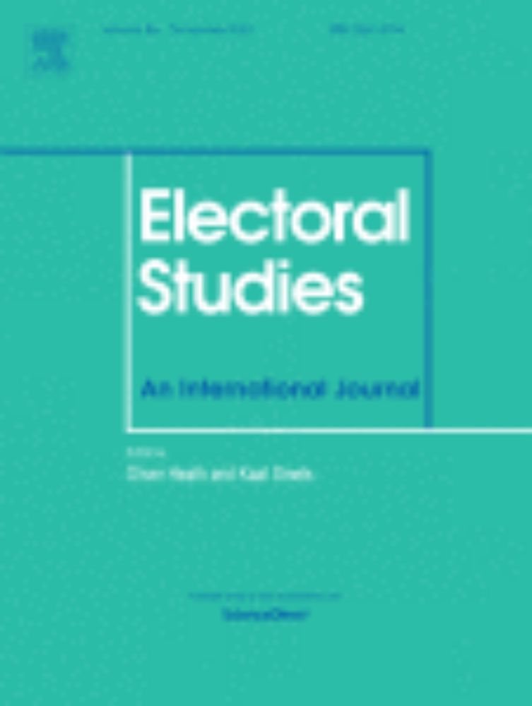 Socialized with "old cleavages" or "new dimensions": An Age-Period-Cohort analysis on electoral supp...