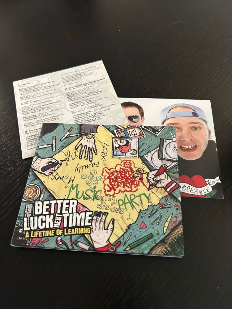 Better Luck Next Time - ‘A Lifetime of Learning’ CD 