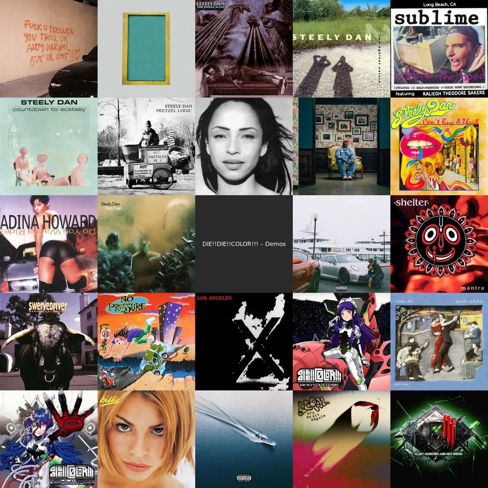 ike’s last.fm 5x5