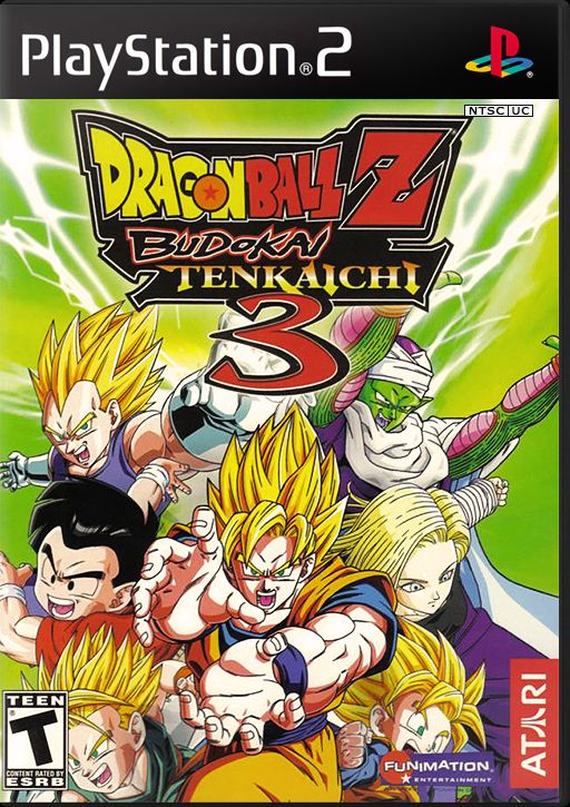 Capa do Jogo Dragon Ball Z Budokai Tenkaichi 3 