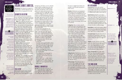 screenshot of Valiant County Hospital, a horror one-shot in my book "Stay Alive"