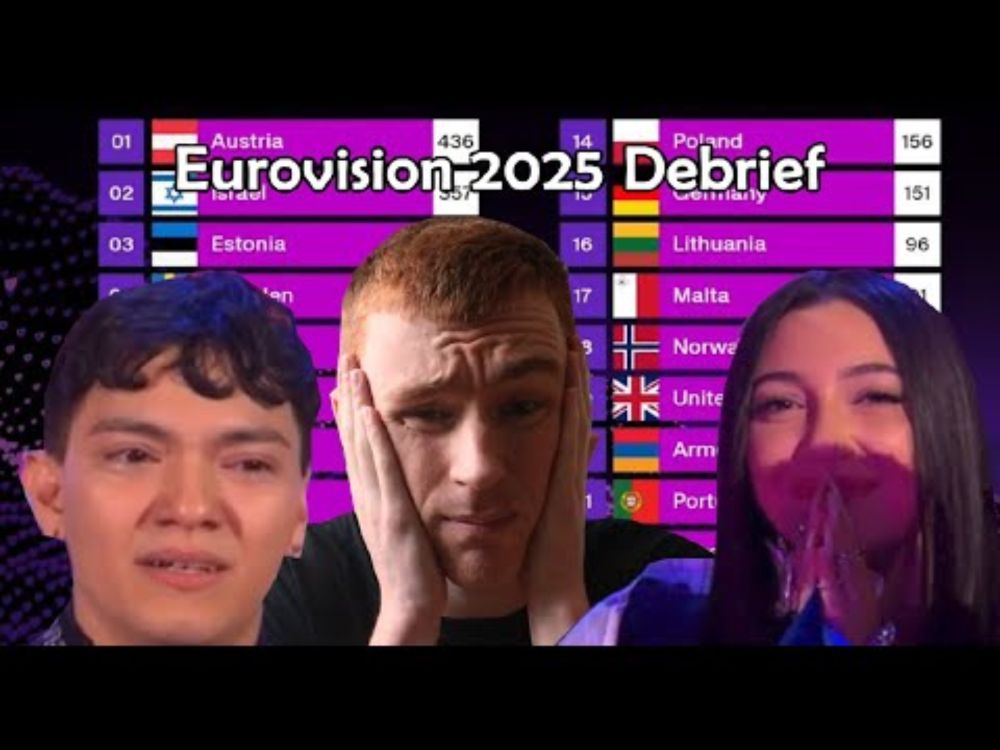 Eurovision 2025 Debrief - Most Stressful Result Ever?