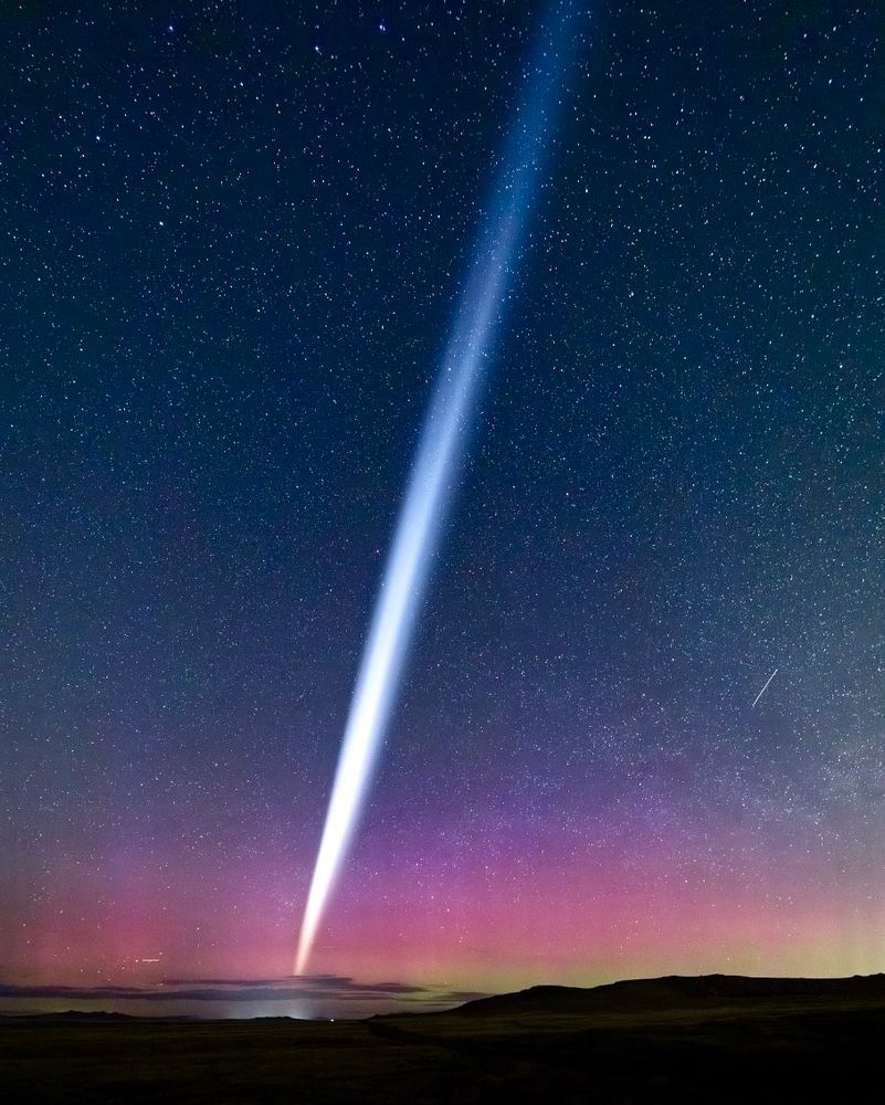 Not STEVE but Chinese rocket 