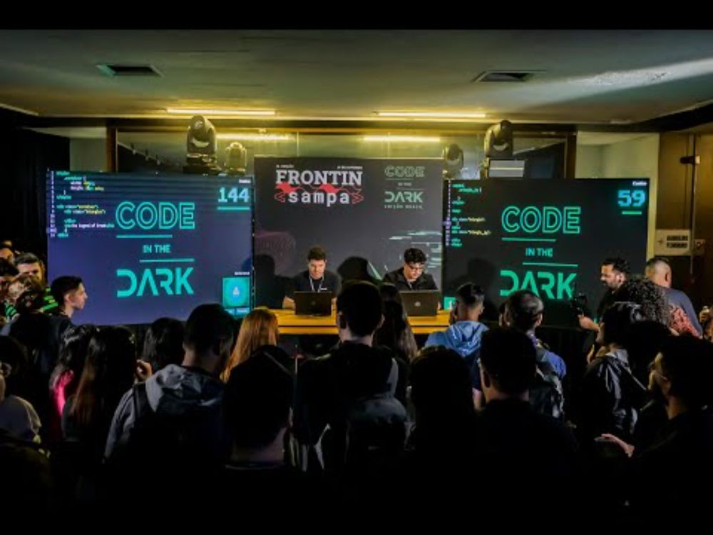 Code In The Dark Brasil - Express Edition no Front In Sampa 2024