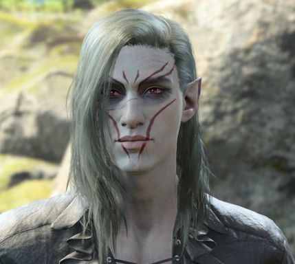 Veldren, or Dren, a half-elf drow and the dark urge