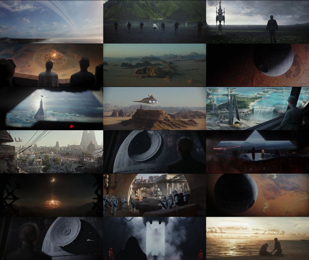 Beautiful shots from Star Wars Rogue One.
