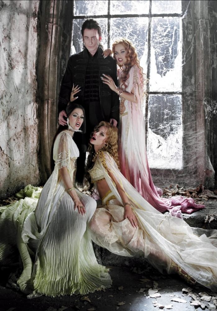 Dracula and his three brides from the movie Van Helsing