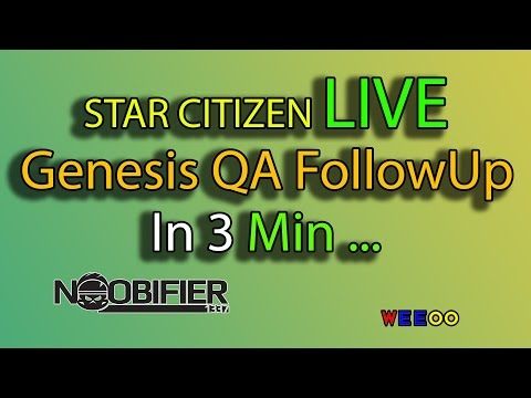 Star Citizen Live QA about Genesis in 3min