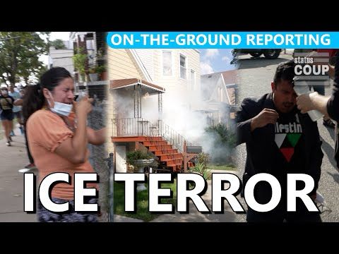 ICE INVADES Latino Chicago Neighborhood, Tear Gases RANDOM Homes