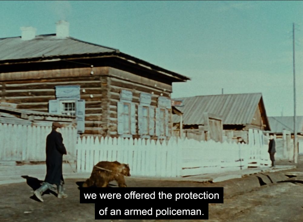 "We were offered the protection of an armed policeman."