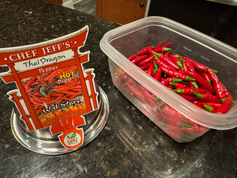 Thai Dragon peppers