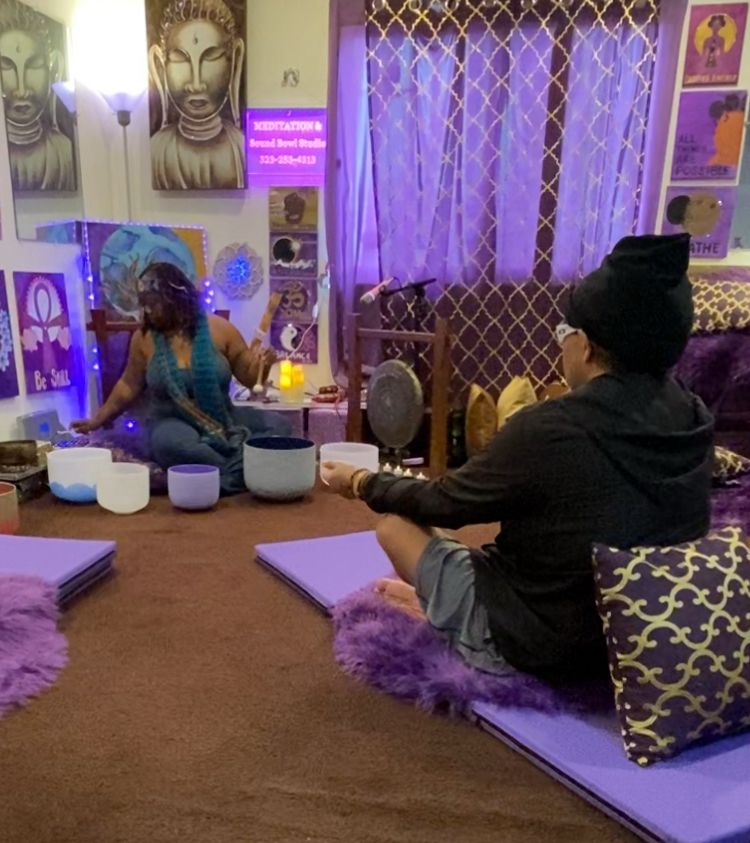 I love the Private One on One Sound Meditation Sessions I offer #SoPeaceful #SoundWithSaBrina 