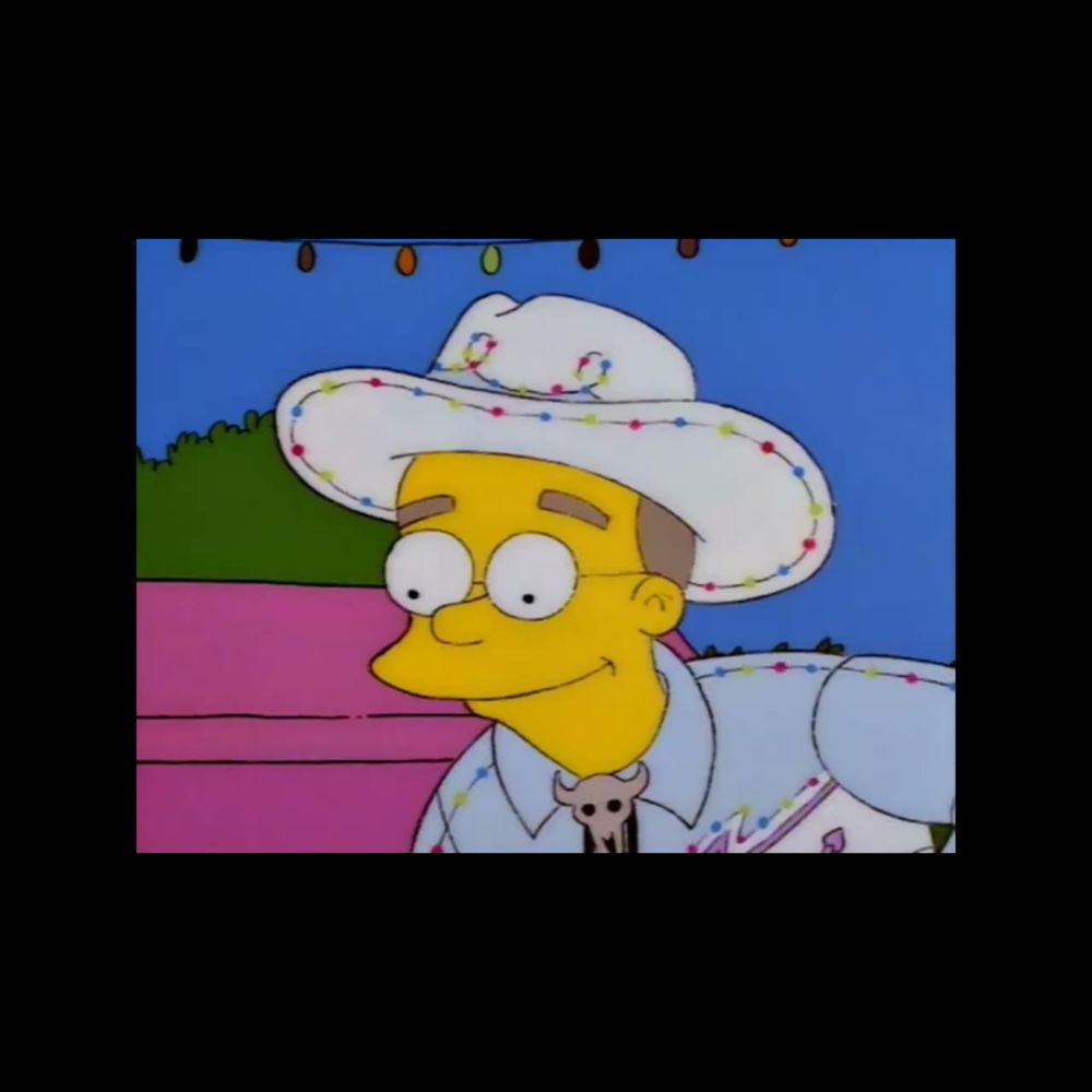 The Simpsons - squaredancing honkytonk Smithers