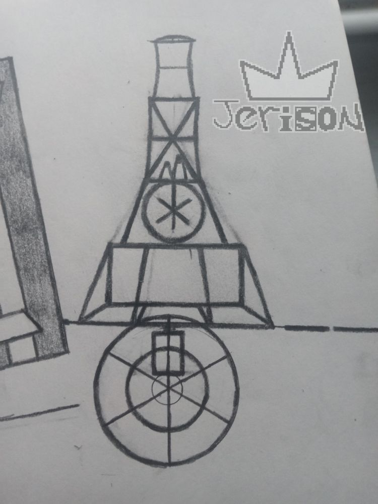 A black and white sketch of the NASA Mariner 2 mission 