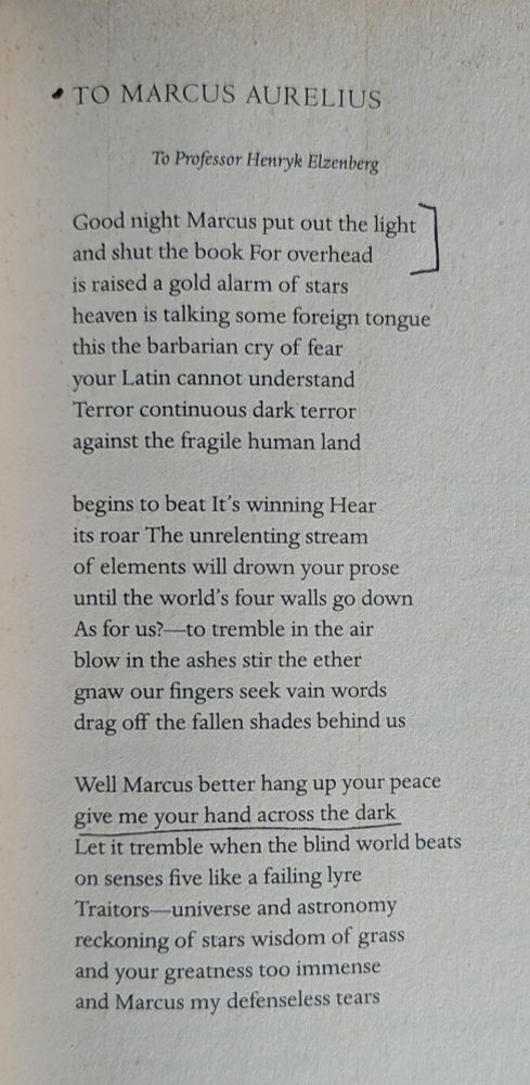 To Marcus Aurelius