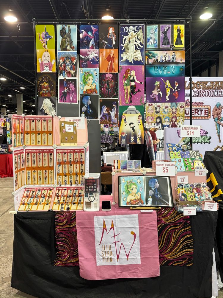 Picture of my table from the show this weekend! Everything you see is either in my shop already, or will be added soon!