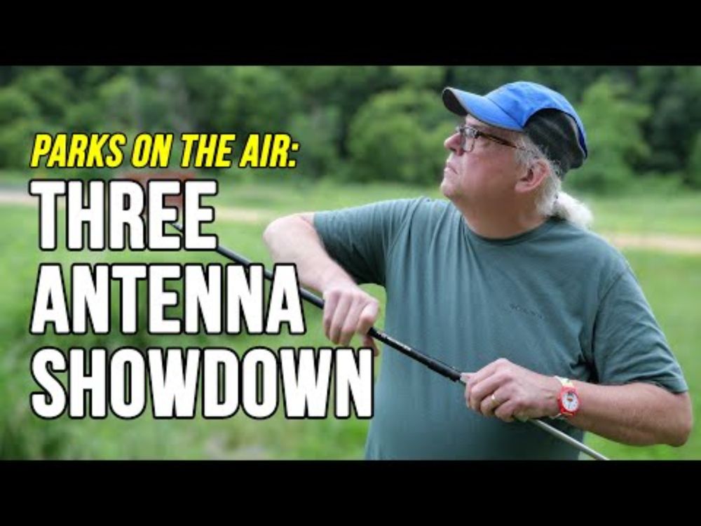 Three Antennas in Three Parks! Which is the BEST?