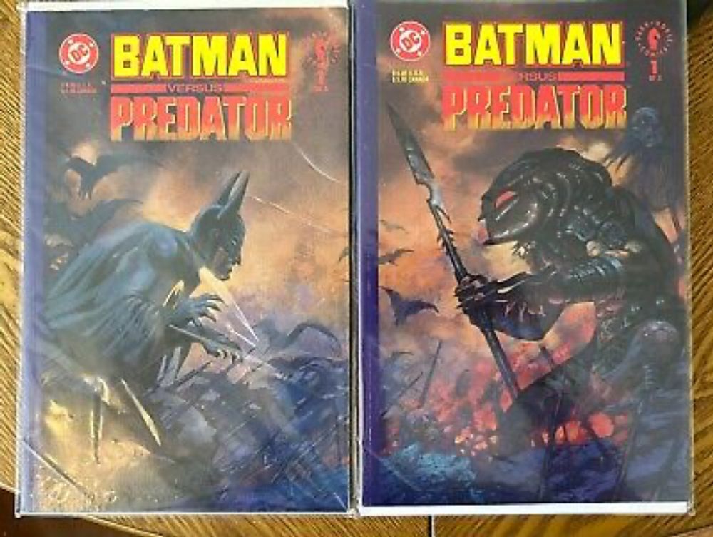 Batman Vs Predator 1991 DC Dark Horse 2  Arthur Suydam Variant Covers #1  | eBay