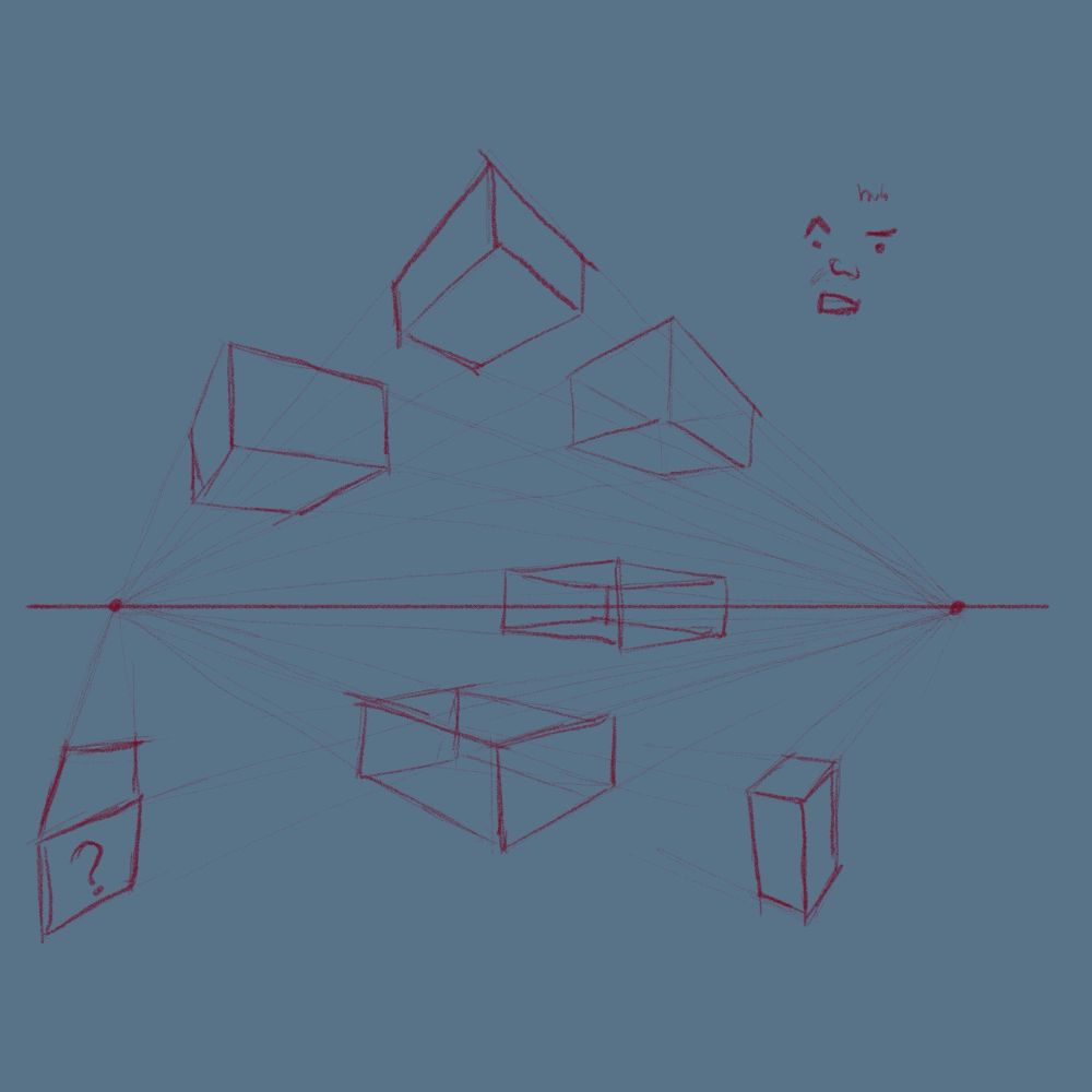 Two point perspective study