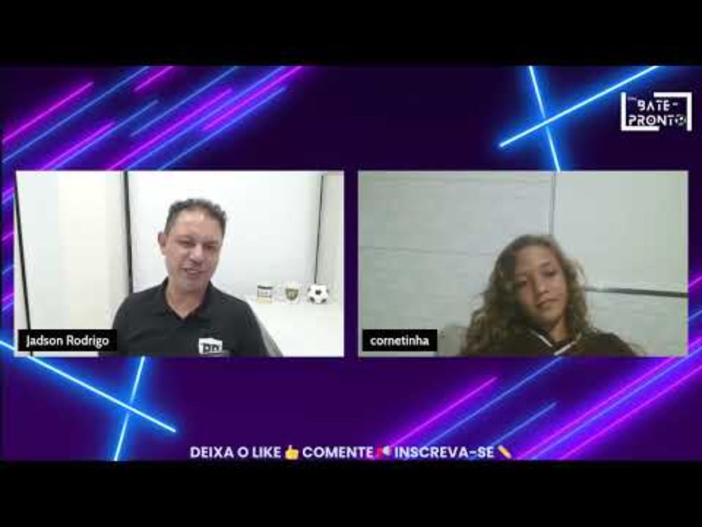 Laura CORNETINHA, 12 anos, fala sobre preconceito, machismo e mulheres no futebol