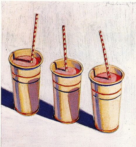 Three Strawberry Shakes