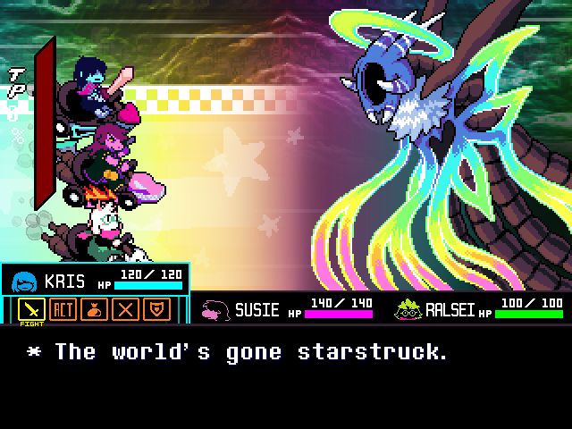 * The world's gone starstruck.