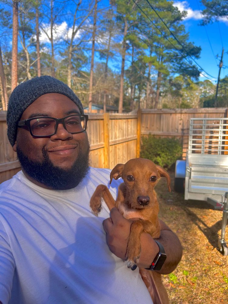 Juwan (OniNoirX) and Deuce outside on a Sunday