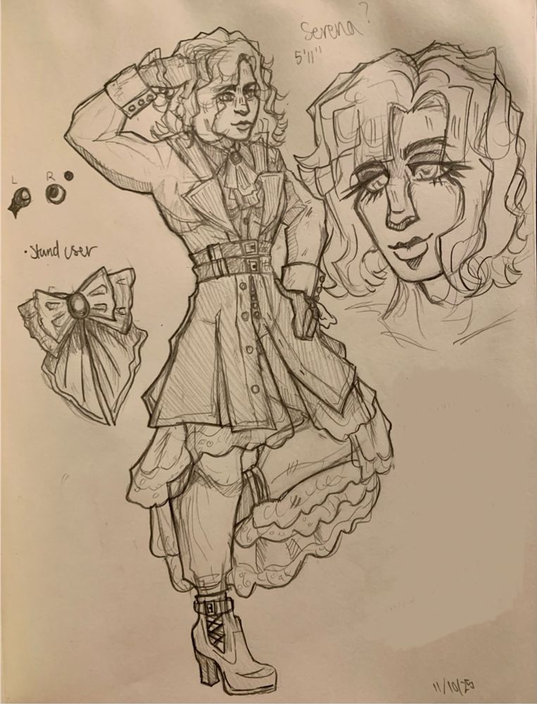 First trans woman human oc I’ve made 

Gothic/Victorian based style