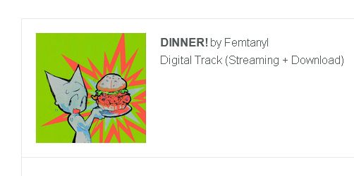DINNER! by femtanyl (0.71 in USD)