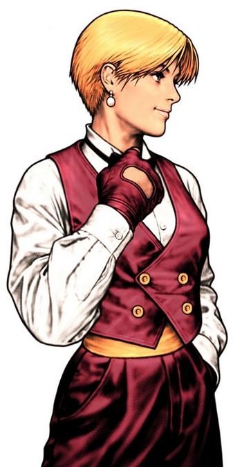 artwork of King from Capcom vs SNK 2