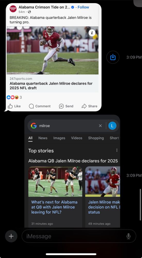 The Jalen Milroe era is finally over #RollTide