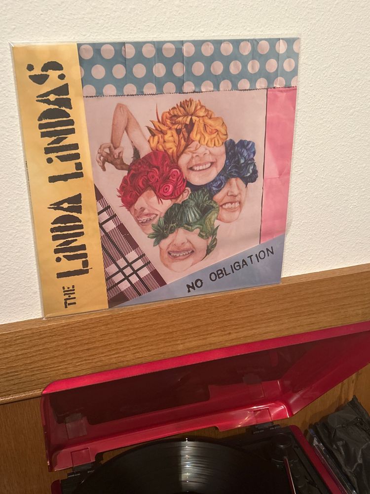 Album cover for “No Obligation” by The Linda Lindas