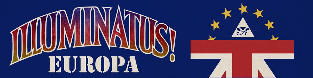 Logo for Illuminatus! Europa. Shop where UK/EU readers can order Tales of Illuminatus! without exorbitant shipping costs