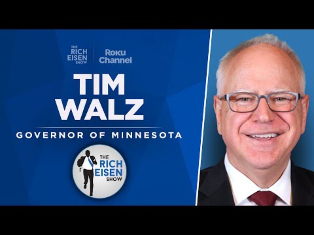 Minnesota Governor Tim Walz Talks Vikings, His Coaching Past & More with Rich Eisen | Full Interview