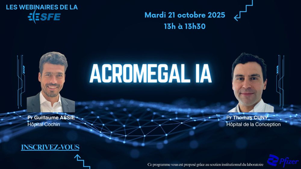 Webinaire de la SFE Acromégalie et IA
