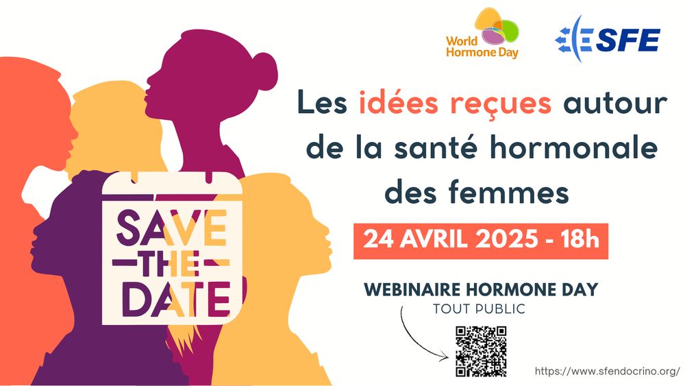 Affiche pour webinaire sur les idées reçues sur les hormones des femmes