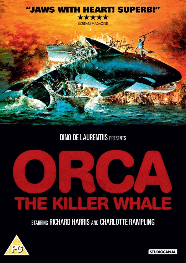 Affiche originale du film Orca, de Michael Anderson, 1977