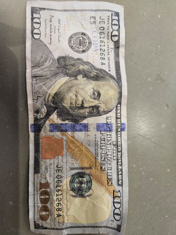 It has for motion picture use only writted on it. Also says UNLTED STETAS.